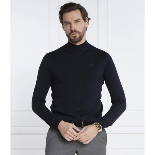 Karl Lagerfeld Wełniany sweter | Slim Fit ze sklepu Gomez Fashion Store w kategorii Swetry męskie - zdjęcie 164955674