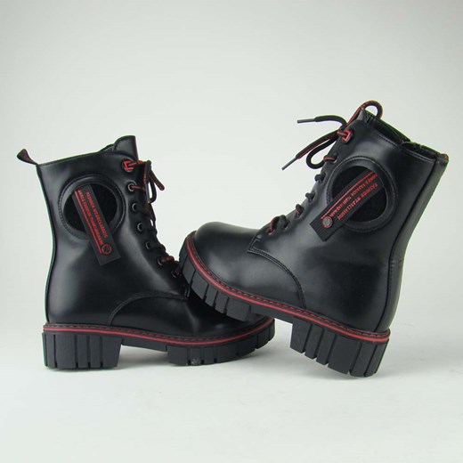 Missme buty zimowe dziecięce sznurowane kozaki 