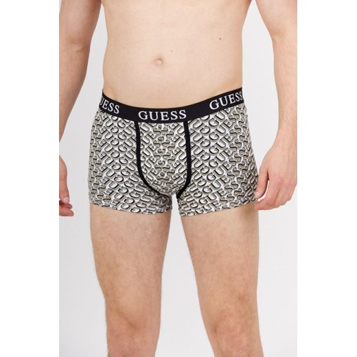 GUESS Bokserki męskie z logo 3 pack, Rozmiar M ze sklepu outfit.pl w kategorii Majtki męskie - zdjęcie 165006713