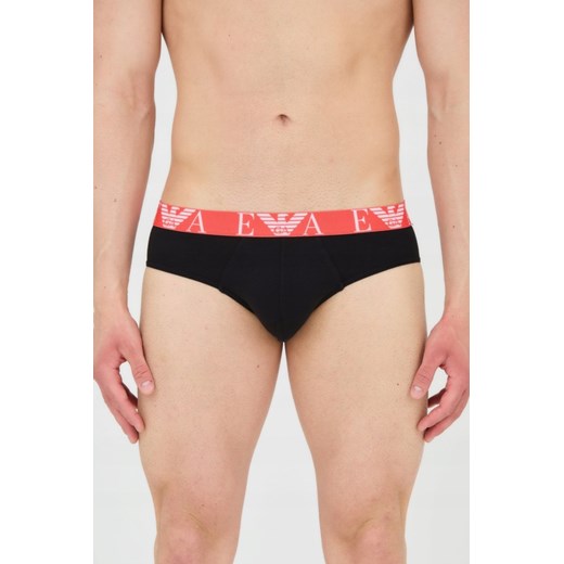 EMPORIO ARMANI Slipy czarne 3-pack, Rozmiar XXL ze sklepu outfit.pl w kategorii Majtki męskie - zdjęcie 165006773