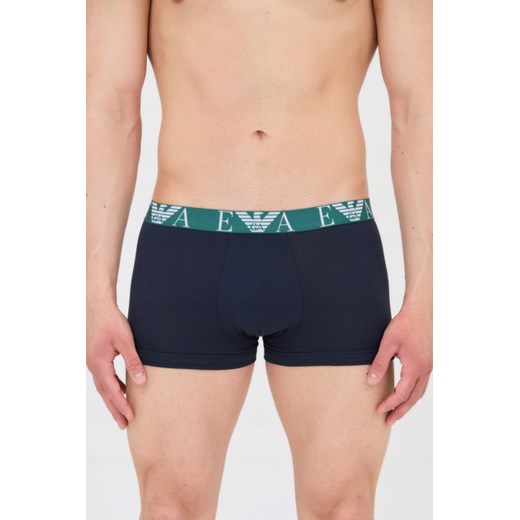 EMPORIO ARMANI Bokserki granatowe 3-pack, Rozmiar XXL ze sklepu outfit.pl w kategorii Majtki męskie - zdjęcie 165006823