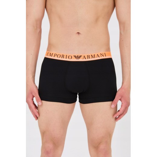 EMPORIO ARMANI Bokserki czarne 3-pack, Rozmiar XL ze sklepu outfit.pl w kategorii Majtki męskie - zdjęcie 165006853