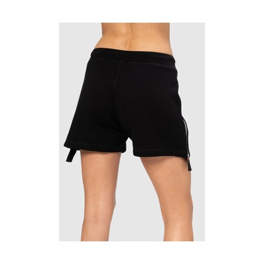 DSQUARED2 Czarne szorty damskie z zamkami, Rozmiar M Dsquared2 XS promocyjna cena outfit.pl