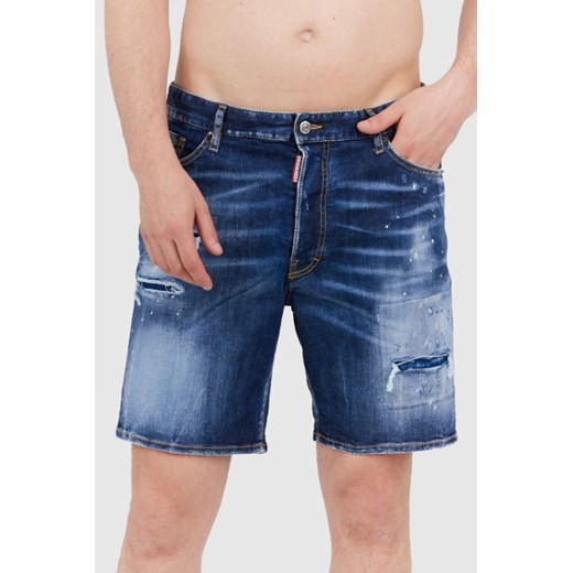 DSQUARED2 Jeansowe szorty męskie, Rozmiar 48 ze sklepu outfit.pl w kategorii Spodenki męskie - zdjęcie 165009421