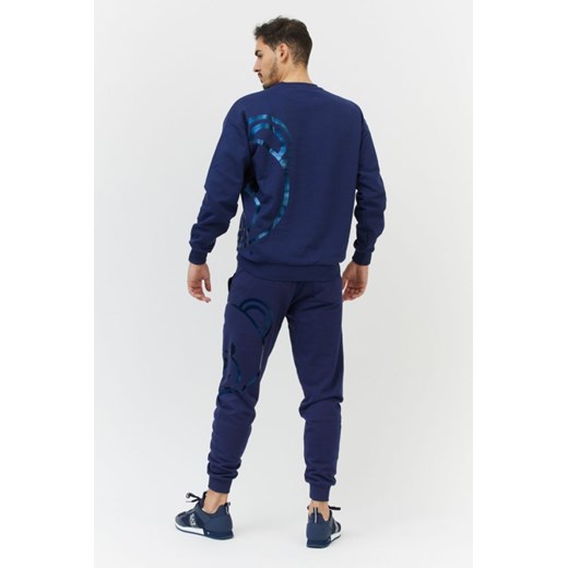 MOSCHINO Granatowa bluza męska z misiem, Rozmiar M Moschino M outfit.pl okazyjna cena