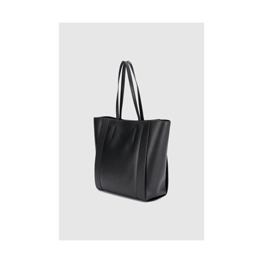 ALEXANDER MCQUEEN Torebka czarna shoperka okazja outfit.pl