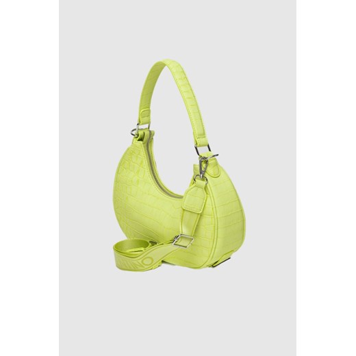 VALENTINO Żółta torebka o kształcie księżyca coconut hobo bag Valentino By Mario Valentino okazja outfit.pl