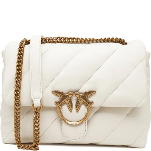 Pinko Skórzana torebka na ramię LOVE BIG PUFF CL SHEEP NAPPA Pinko OS Gomez Fashion Store