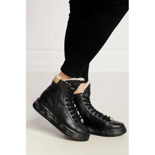Buty sportowe damskie Premiata sneakersy ze skóry
