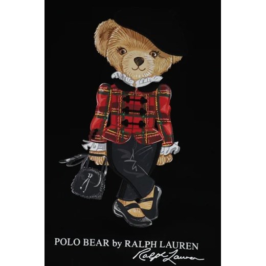 Bluza dziewczęca Polo Ralph Lauren z nadrukami jesienna 