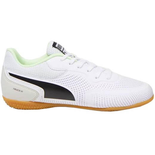 Buty piłkarskie Puma Truco Iii It Jr 106935 07 białe ze sklepu ButyModne.pl w kategorii Buty sportowe dziecięce - zdjęcie 165029173