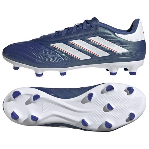 Buty piłkarskie adidas Copa Pure 2.3 Fg M IE4896 niebieskie ze sklepu ButyModne.pl w kategorii Buty sportowe męskie - zdjęcie 165029224