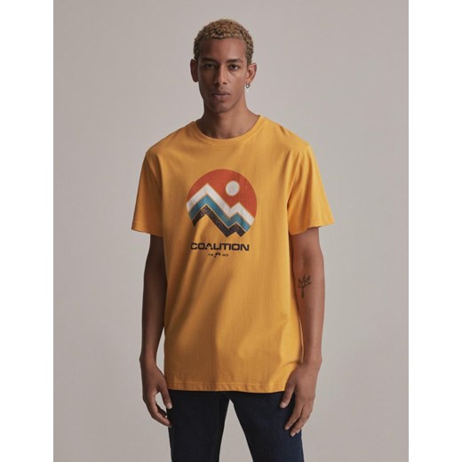 Koszulka CLTN T 04 Żółty S ze sklepu Diverse w kategorii T-shirty męskie - zdjęcie 165029983