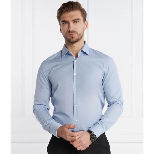 HUGO Koszula Koey | Slim Fit | easy iron ze sklepu Gomez Fashion Store w kategorii Koszule męskie - zdjęcie 165030804