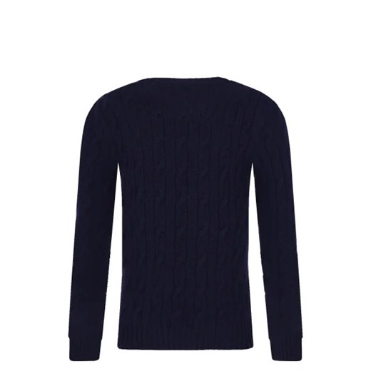 Sweter dziewczęcy Polo Ralph Lauren granatowy