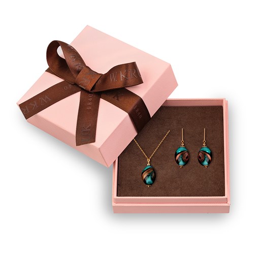 Komplet Murano Zielony 78996 W.KRUK