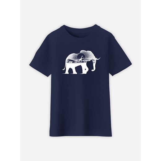 WOOOP Koszulka "Wild Africa" w kolorze granatowym Wooop 128 wyprzedaż Limango Polska