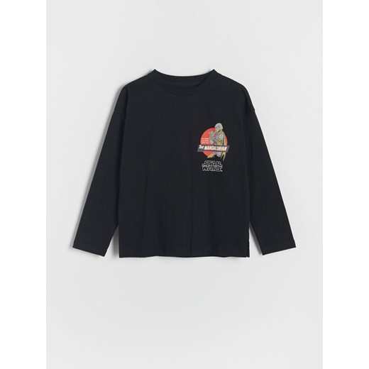 T-shirt chłopięce Reserved w nadruki z długim rękawem 