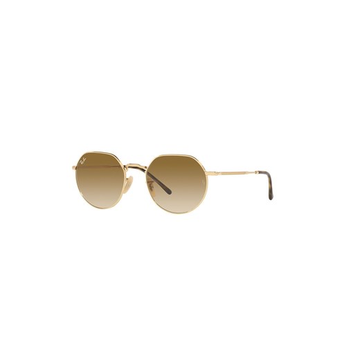 Ray-Ban okulary przeciwsłoneczne JACK kolor złoty 0RB3565 ze sklepu PRM w kategorii Okulary przeciwsłoneczne damskie - zdjęcie 165041781