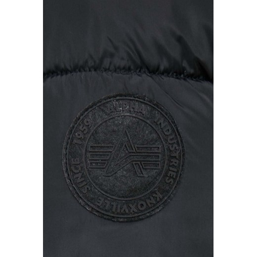 Alpha Industries kurtka Hooded Puffer Wmn damska kolor czarny zimowa Alpha Industries XS ANSWEAR.com