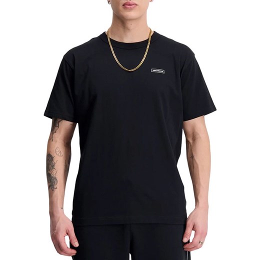 Koszulka New Balance MT33517BK - czarna ze sklepu streetstyle24.pl w kategorii T-shirty męskie - zdjęcie 165045813