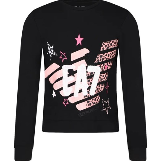 EA7 Bluza | Regular Fit ze sklepu Gomez Fashion Store w kategorii Bluzy dziewczęce - zdjęcie 165050653