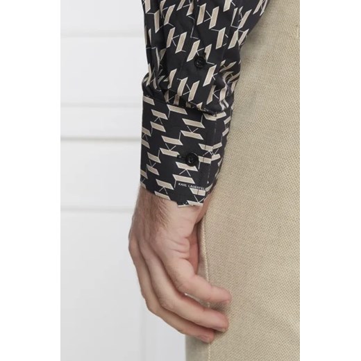 Karl Lagerfeld Koszula | Slim Fit Karl Lagerfeld 40 okazyjna cena Gomez Fashion Store
