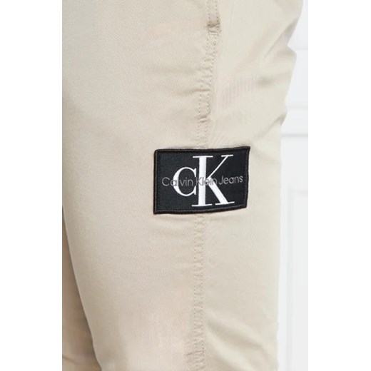 Spodnie męskie beżowe Calvin Klein
