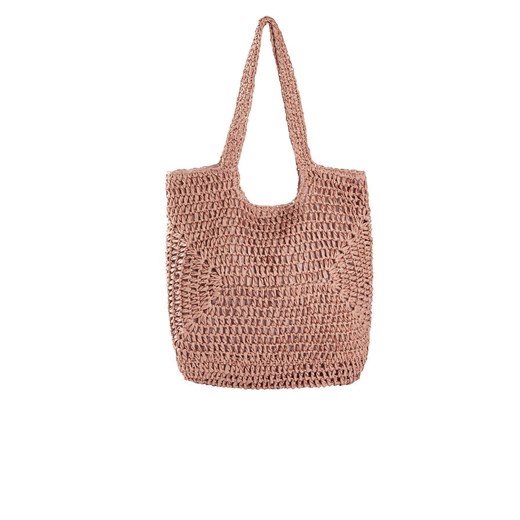 Torba pleciona słomkowa One Size bonprix