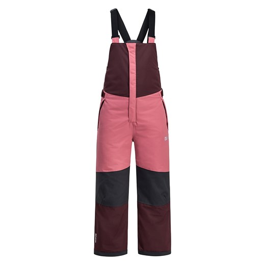 Jack Wolfskin Spodnie narciarskie &quot;Actamic&quot; w kolorze bordowo-różowym ze sklepu Limango Polska w kategorii Spodnie dziewczęce - zdjęcie 165097193