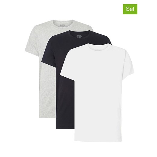 Calvin Klein Koszulki (3 szt.) w kolorze szarym, czarnym i białym Calvin Klein L okazja Limango Polska