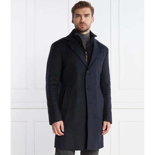 Joop! Wełniany płaszcz Morris | z dodatkiem kaszmiru ze sklepu Gomez Fashion Store w kategorii Płaszcze męskie - zdjęcie 165099122