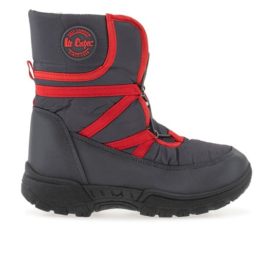 Buty Lee Cooper LCJ-22-44-1365K - czarne ze sklepu streetstyle24.pl w kategorii Buty zimowe dziecięce - zdjęcie 165100034