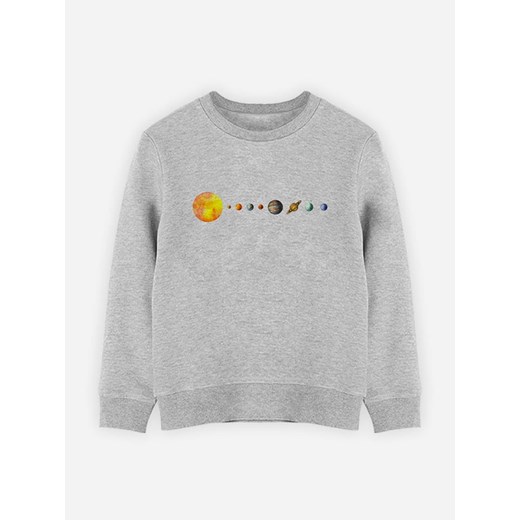 WOOOP Bluza &quot;Solar System&quot; w kolorze szarym ze sklepu Limango Polska w kategorii Bluzy chłopięce - zdjęcie 165100210