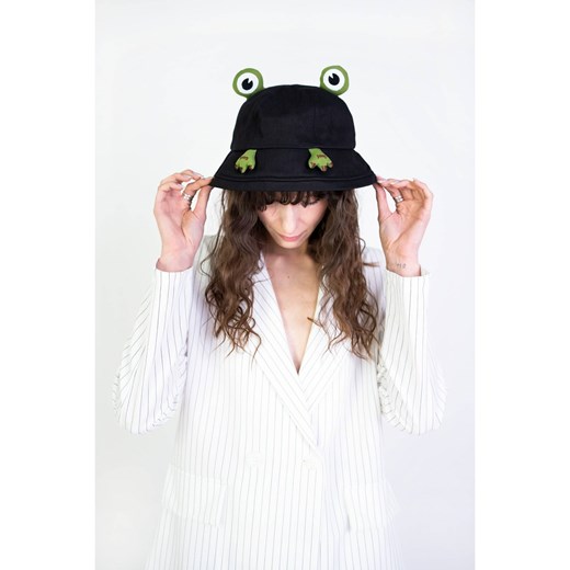 Kapelusz Froggie bucket ze sklepu JK-Collection w kategorii Kapelusze damskie - zdjęcie 165101242