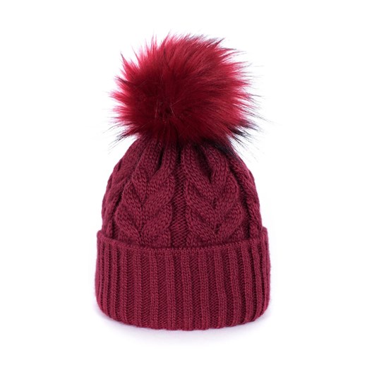 Polska czapka Wykwintny warkocz ze sklepu JK-Collection w kategorii Czapki zimowe damskie - zdjęcie 165110162