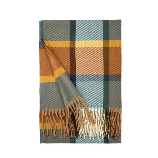 Szal Autumn checker ze sklepu JK-Collection w kategorii Szaliki i chusty damskie - zdjęcie 165113751
