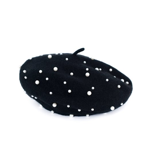 Beret Delicate pearl uniwersalny JK-Collection