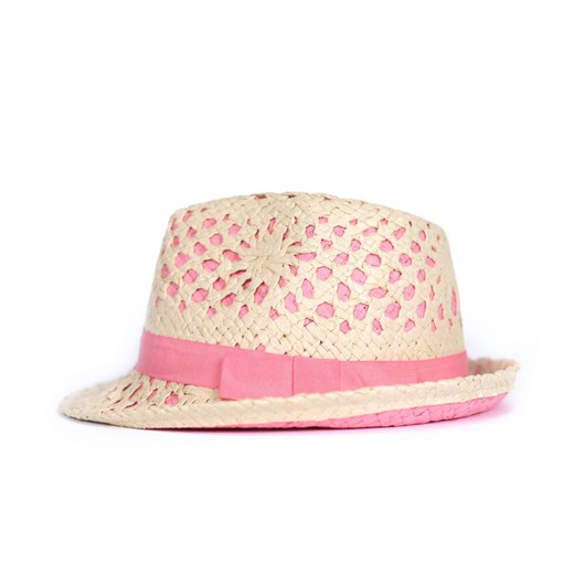 Kapelusz Pink elegance [HANDMADE] ze sklepu JK-Collection w kategorii Kapelusze damskie - zdjęcie 165137973