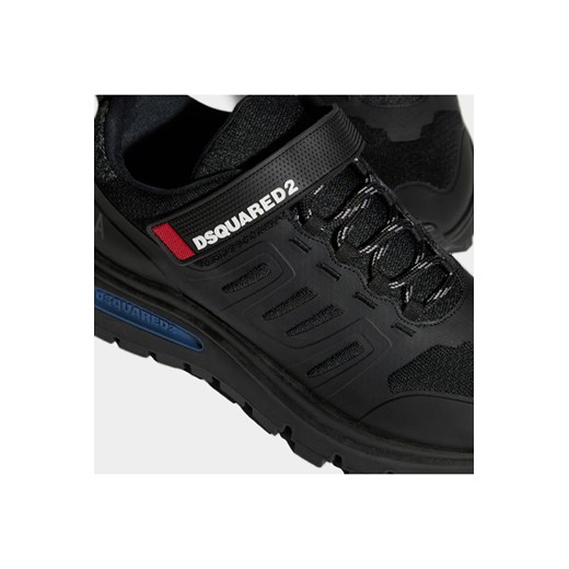 DSQUARED2 Czarne sneakersy męskie runds2 ibra, Rozmiar 42 Dsquared2 45 okazyjna cena outfit.pl