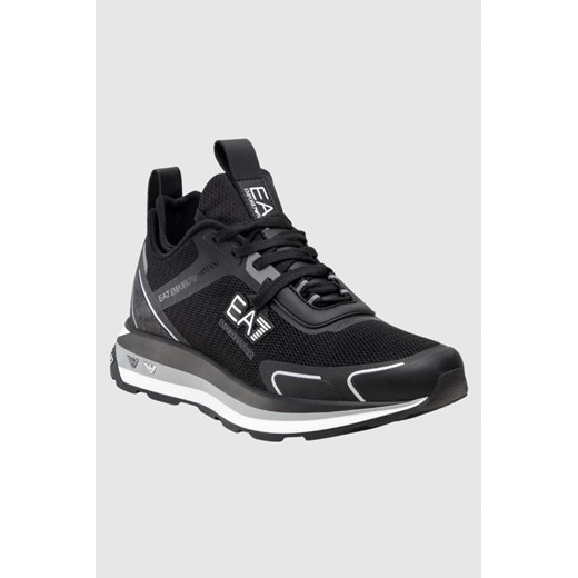 EA7 Czarne sneakersy męskie, Wybierz rozmiar 41 1/3 ze sklepu outfit.pl w kategorii Buty sportowe męskie - zdjęcie 165152200