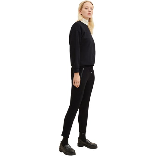 Tom Tailor Spodnie w kolorze czarnym ze sklepu Limango Polska w kategorii Spodnie damskie - zdjęcie 165155123