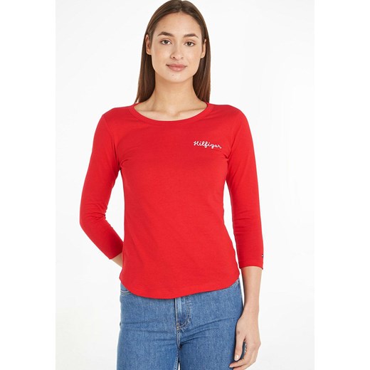Tommy Hilfiger Koszulka w kolorze czerwonym ze sklepu Limango Polska w kategorii Bluzki damskie - zdjęcie 165155180