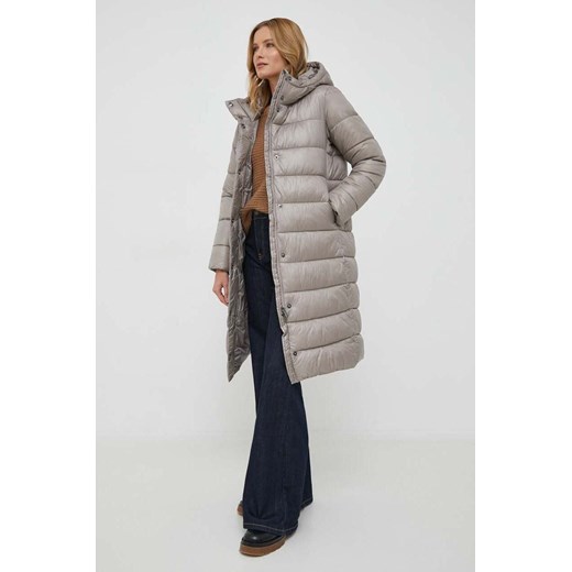 Sisley kurtka damska kolor szary zimowa ze sklepu ANSWEAR.com w kategorii Kurtki damskie - zdjęcie 165160354