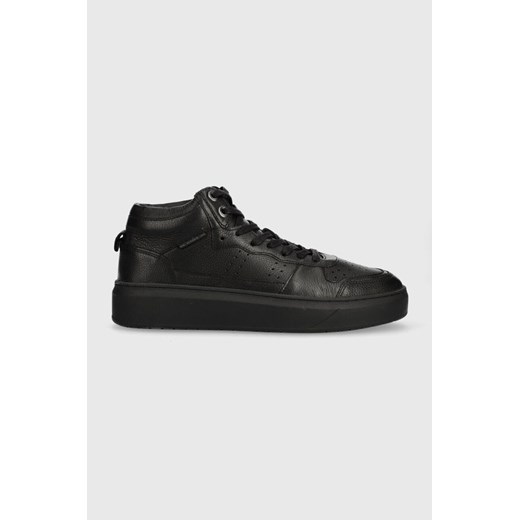 Wojas sneakersy skórzane kolor czarny 2410151 ze sklepu ANSWEAR.com w kategorii Trampki męskie - zdjęcie 165161142