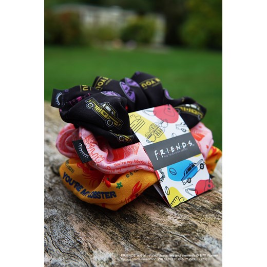 Zestaw 3 scrunchie Friends Naoko-store.pl one size NAOKO