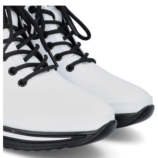 Damskie sneakersy ze skóry - FILIPPO DBT4215/23 BIAŁE Filippo 38 Tymoteo.pl - sklep obuwniczy