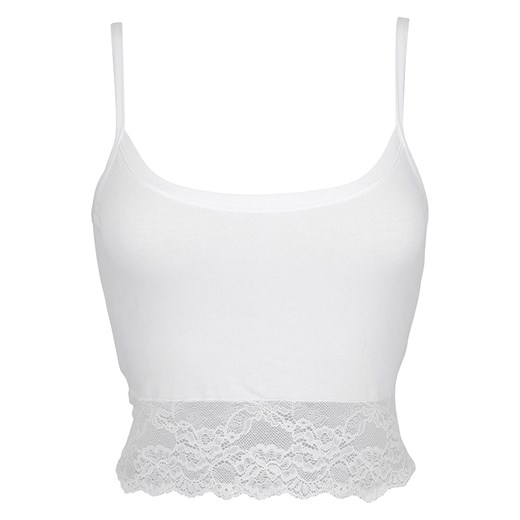 COTONELLA Top w kolorze białym ze sklepu Limango Polska w kategorii Bluzki damskie - zdjęcie 165168451