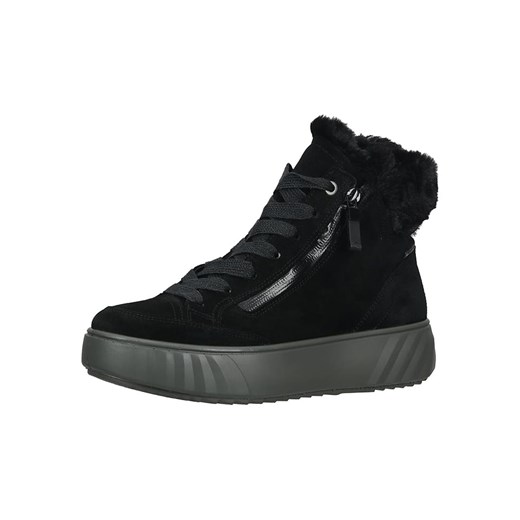 Ara Shoes Skórzane sneakersy w kolorze czarnym ze sklepu Limango Polska w kategorii Trampki damskie - zdjęcie 165168662