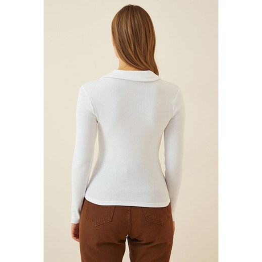 Happiness Istanbul Koszulka w kolorze białym Happiness Istanbul S/M promocja Limango Polska